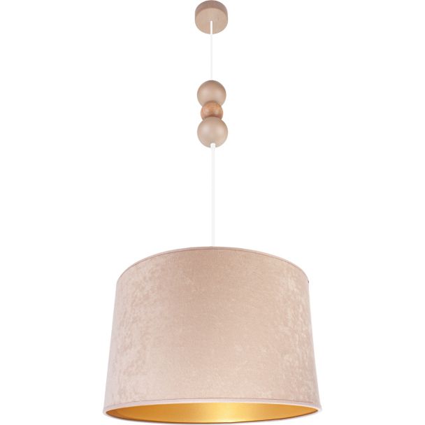 HELLUX 8553154 Lampa wisząca Bolla fi30 beż