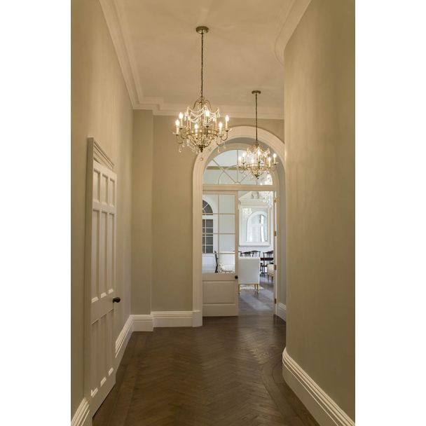 ELSTEAD GIANNA FE/GIANNA4 4Lt Chandelier