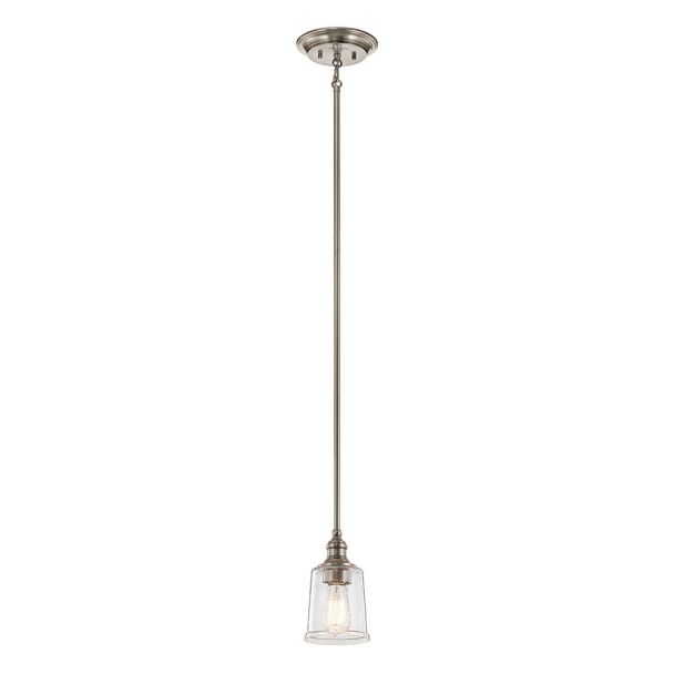 ELSTEAD Waverly KL-WAVERLY-MP-CLP 1 Light Mini Pendant - Classic Pewter
