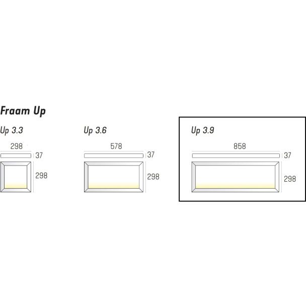 LABRA 3.1367 FRAAM UP Gen.2 3.9 NT Diffused Switch/DALI