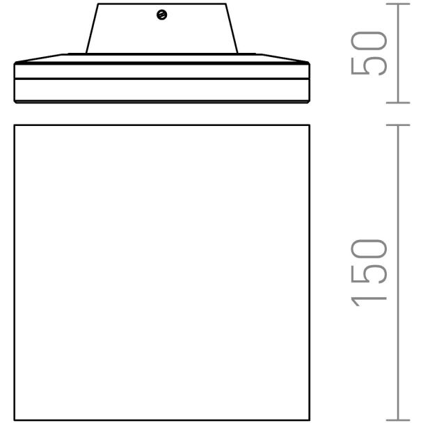 RENDL R12551 ATHI ścienna biała 230V LED 9.6W IP54 3000K