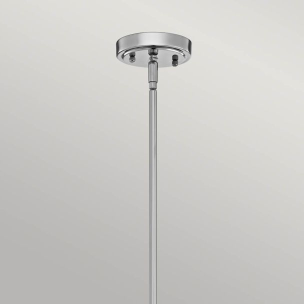 ELSTEAD Everly KL-EVERLY-P-M-CH 1 Light Medium Pendant - Chrome