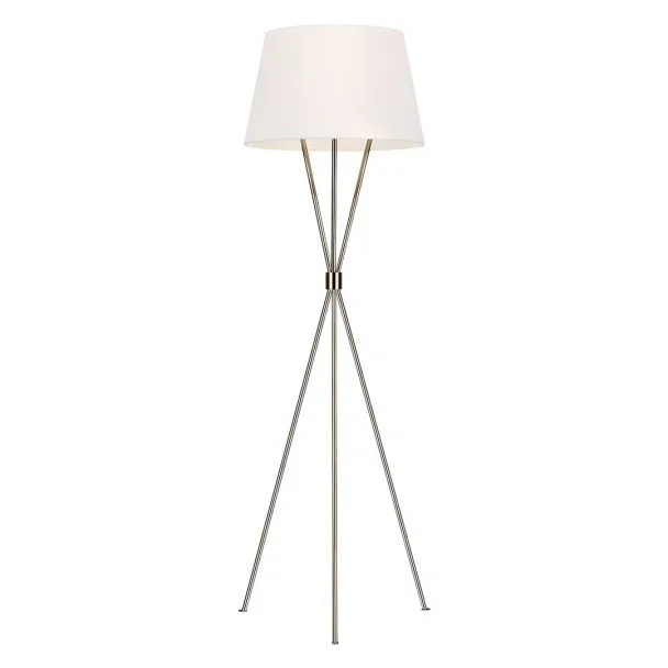 ELSTEAD Penny FE-PENNY-FL-PN 1 Light Floor Lamp - Polished Nickel