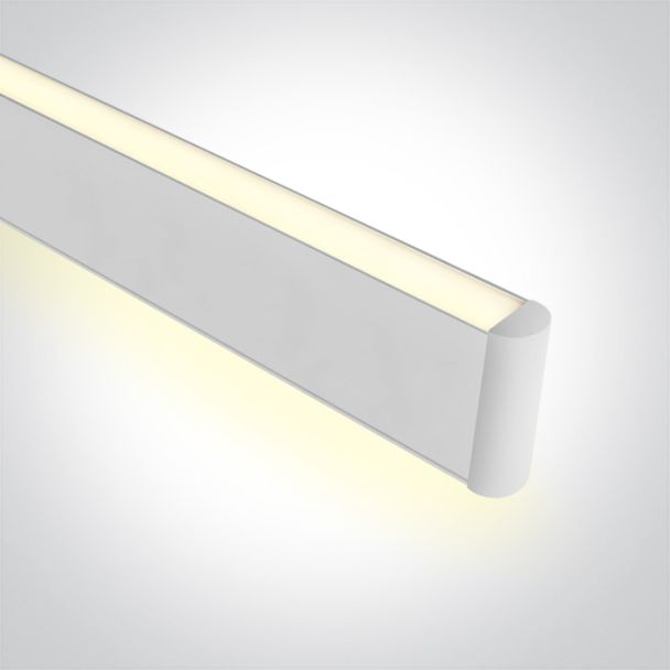 ONE LIGHT 38140AU/W/W Gramponisi biała oprawa wisząca 40W 3000K + zawiesie 3m