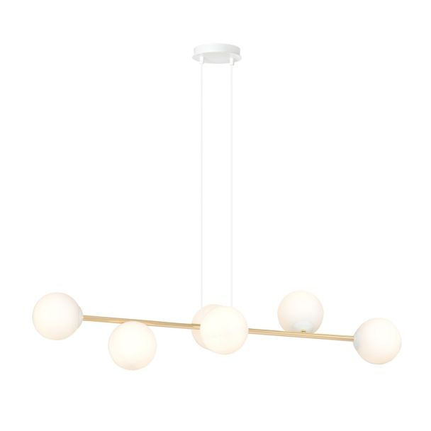 EMIBIG 1242/6 LAMPA WISZĄCA GRAVITY 6 WH GOLD