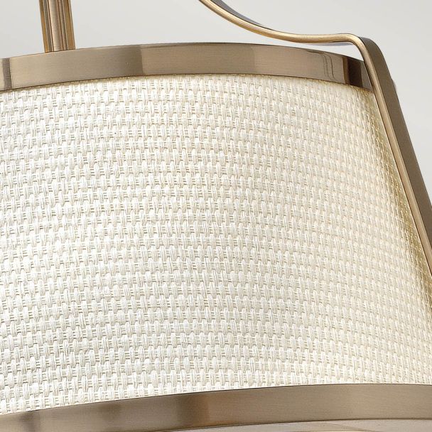 ELSTEAD Charlotte HK-CHARLOTTE-SF-BC 3 Light Semi-Flush - Brushed Caramel