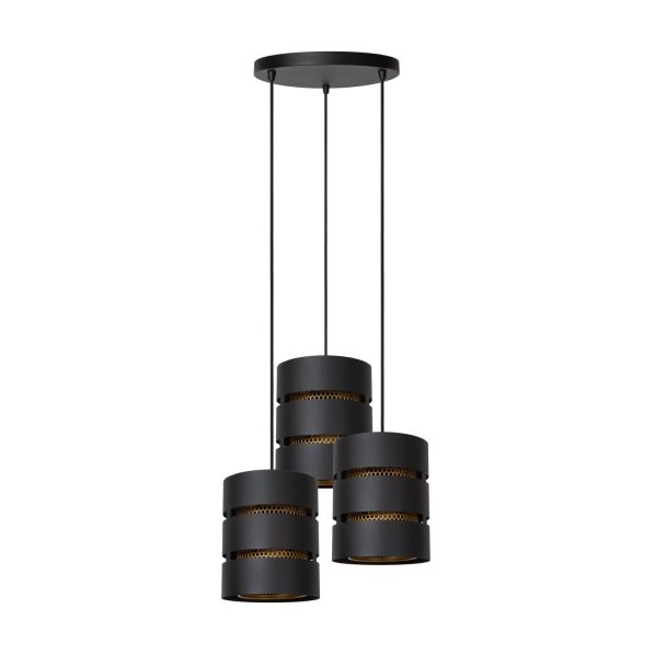 LUCIDE ROSAS 21433/13/30 LAMPA WISZĄCA czarny