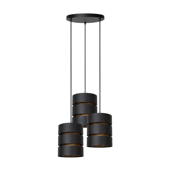 LUCIDE ROSAS 21433/13/30 LAMPA WISZĄCA czarny