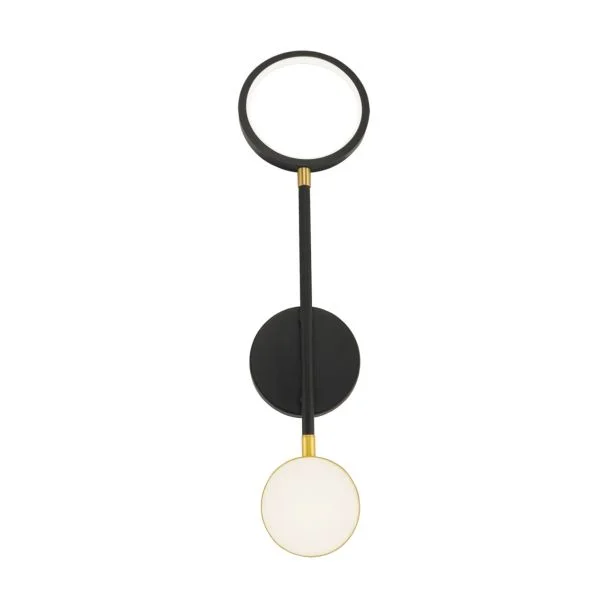 IDEUS 04191 OMEGA LED I 10W BLACK/GOLD NW Oprawa dekoracyjna SMD LED