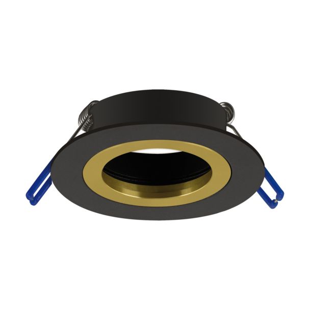 IDEUS 04237 PLUTO C BLACK/GOLDEN Sufitowa oprawa punktowa