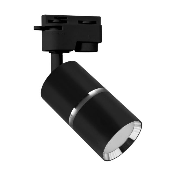 IDEUS 04256 DIOR TRA GU10 BLACK/CHROME Oprawa do zamontowania na szynoprzewodzie