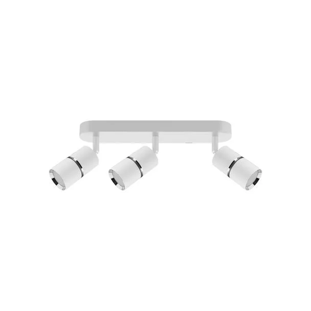 IDEUS 04263 DIOR SPT GU10 3L WHITE/CHROME Oprawa ścienno-sufitowa