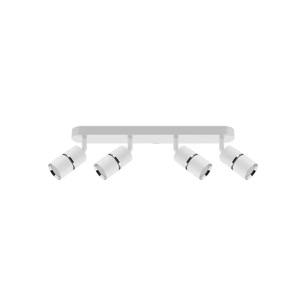 IDEUS 04265 DIOR SPT GU10 4L WHITE/CHROME Oprawa ścienno-sufitowa