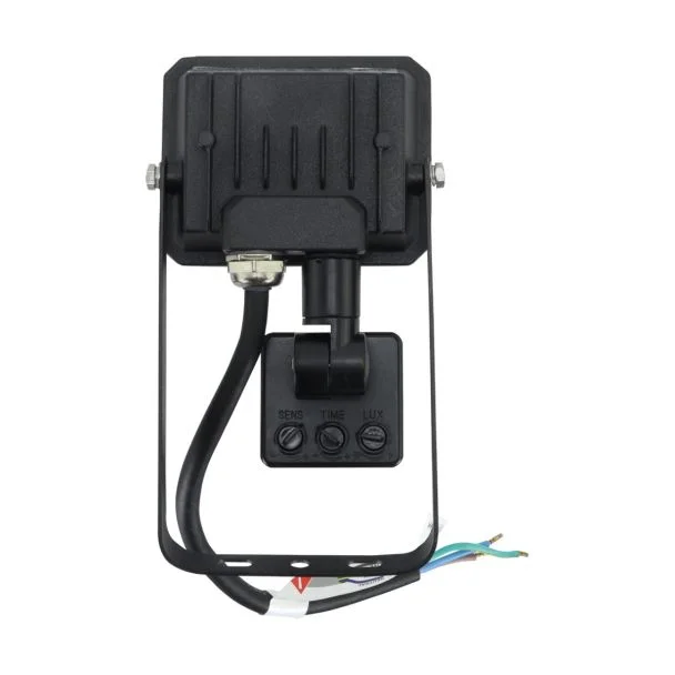IDEUS 04365 ASTON LED S 20W BLACK NW Naświetlacz SMD LED z czujnikiem ruchu