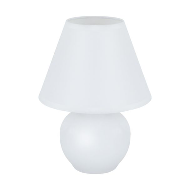 IDEUS 04400 GALA E14 WHITE Lampka stołowa