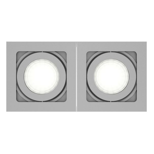 RENDL R10120 BERIT II aluminium 230V GU10 2x50W
