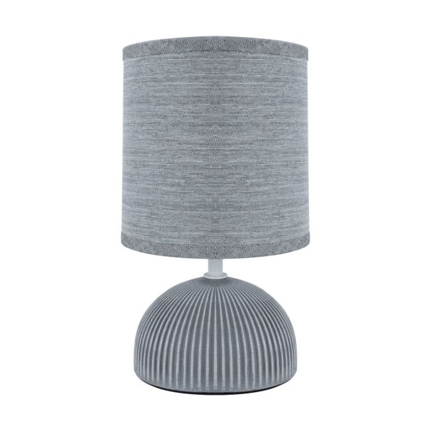 IDEUS 04721 PASMA E14 GREY Lampka stołowa