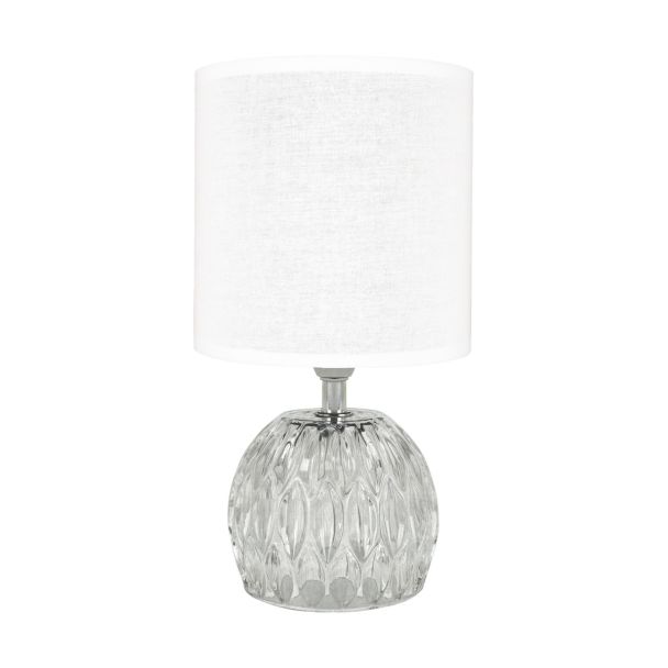 IDEUS 04723 ZEFIR E14 WHITE Lampka stołowa