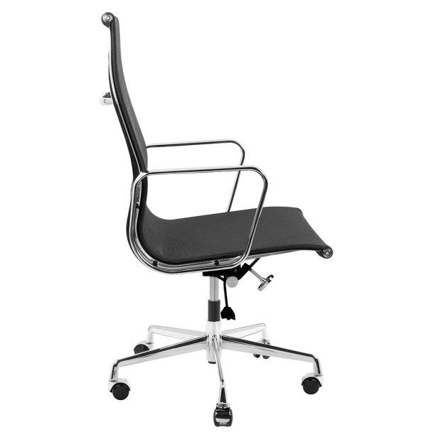 KING HOME A055.CHROM Fotel biurowy AERON PREMIUM chrom - siatka, aluminium