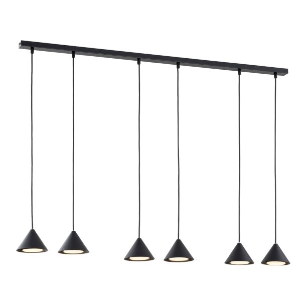 EMIBIG 1330/6 LAMPA WISZĄCA ELIT 6 BLACK