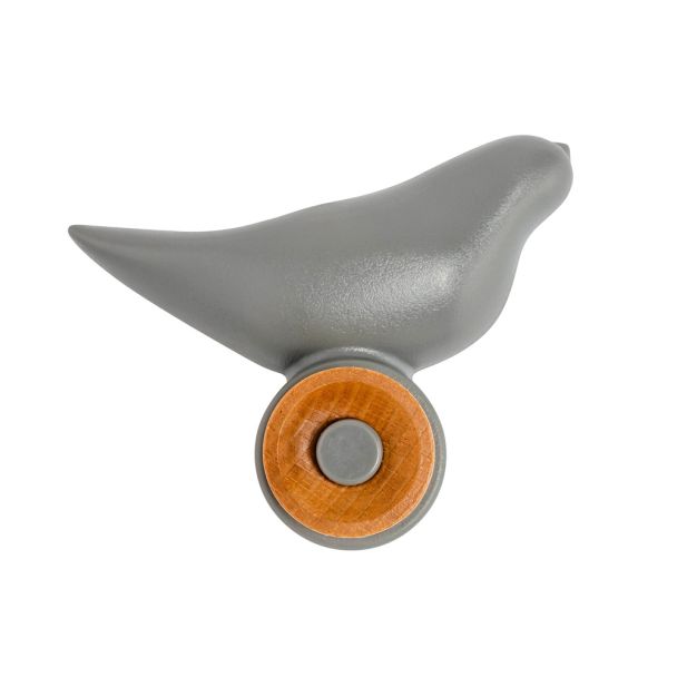King Home BIRD.GREY Wieszak BIRD szary
