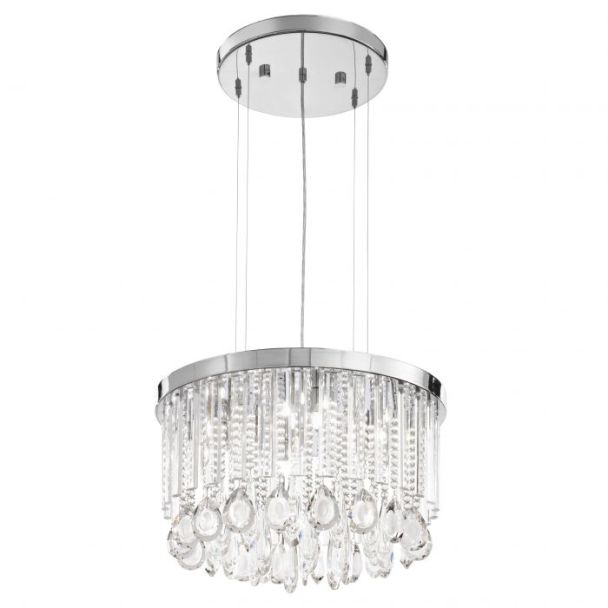EGLO 93425 LAMPA CALAONDA OPRAWA WISZĄCA HL/7 G9 Ø500 CHROM/KRISTALL CALAONDA