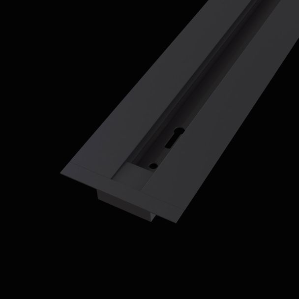MAYTONI TRX004-111B Single phase track system Busbar trunkings Track Lighting Accessory Black szyna podtynkowa 1-fazowy