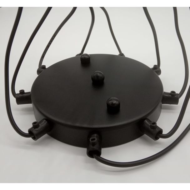 Step into Design XT005-9P Lampa wisząca LINEA-9 czarna