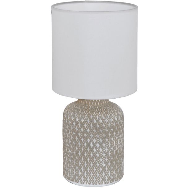 EGLO 97774 TL/1 E14 HELLGRAU/WEISS BELLARIVA