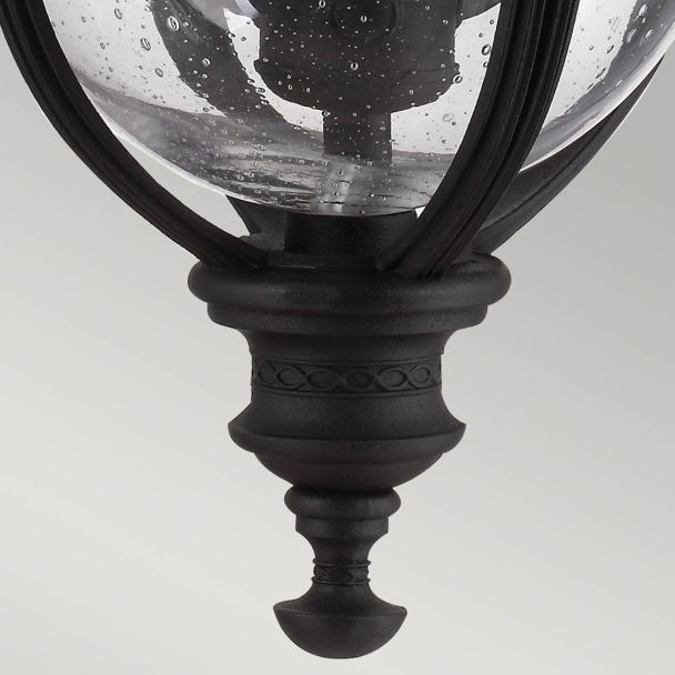ELSTEAD ENGLISH BRIDLE FE/EB8/M BLK 3Lt Medium Chain Lantern