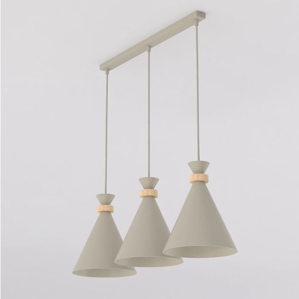 EMIBIG 1683/3 ZERO 3 MOKKA LAMPA WISZĄCA