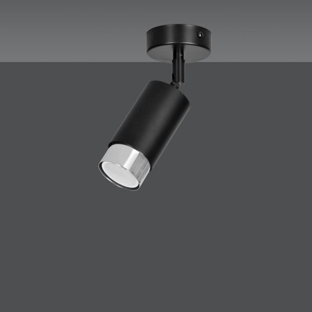 EMIBIG 964/1 LAMPA SUFITOWA HIRO 1 BL/CHROME