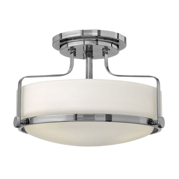 ELSTEAD Harper HK-HARPER-SFS-CM Small Semi-Flush - Polished Chrome