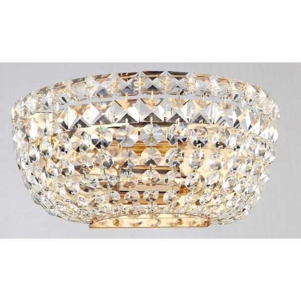 MAYTONI DIA100-WL-02-G Royal Classic Basfor Wall Lamp Gold Antique