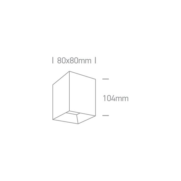 ONE LIGHT 12110HA/W/W Serwia biała oprawa sufitowa COB LED 3000K 10W