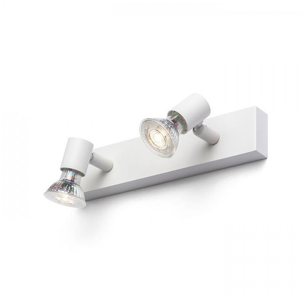 RENDL R13373 TRICA II ścienna biała 230V GU10 2x25W