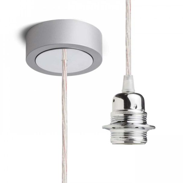 RENDL R11944 HEX wisząca sada SSZP+TK+CHO+CHP1 230V E27 28W