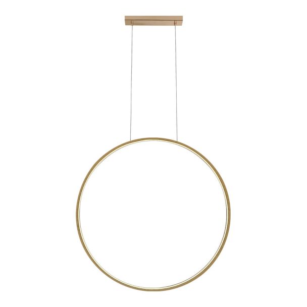 ANTIGO Lampa wisząca Agaro 87 - Złota (870 mm) 3000K 5314