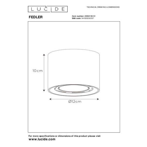 LUCIDE FEDLER 09921/12/31 SUFITOWA REFLEKTORY
