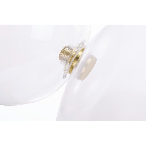 King Home XCP9148-1A Lampa wisząca CAPRI 4 złota - 60 LED, aluminium, szkło