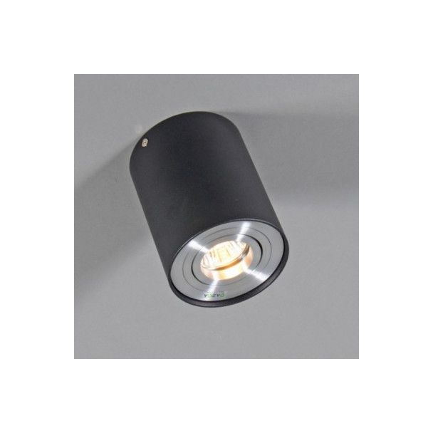 AZZARDO GM4100-BK-ALU / AZ0779 Bross 1 (black/aluminium) Lampa sufitowa