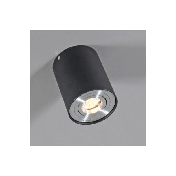 AZZARDO GM4100-BK-ALU / AZ0779 Bross 1 (black/aluminium) Lampa sufitowa