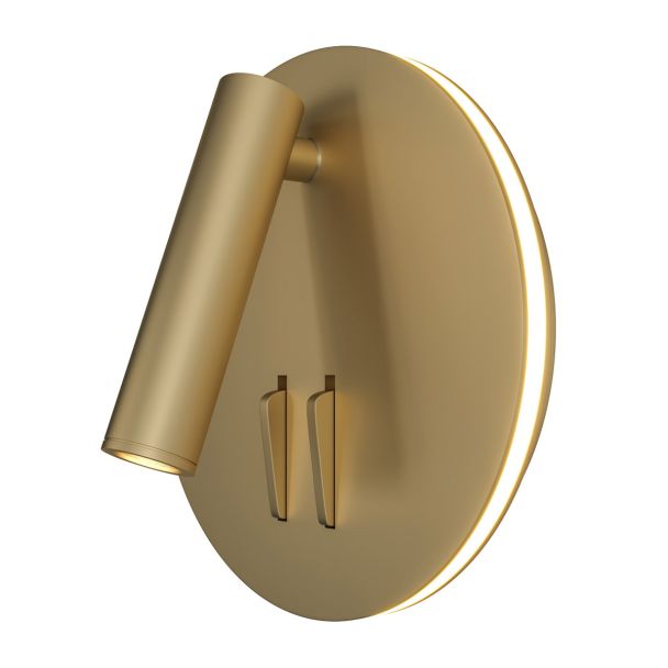 MAYTONI C176-WL-01-6W-MG Ceiling & Wall Ios 176 Wall Lamp Matt Gold