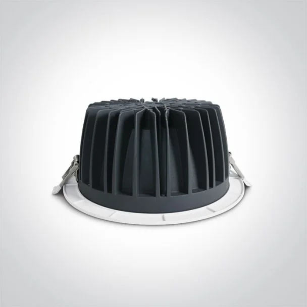 ONE LIGHT 10130CA/W/W Peplos 3 biała wpuszczana oprawa typu downlight LED 3000K 30w