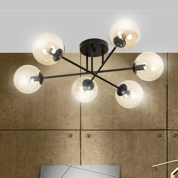 EMIBIG 833/6B LAMPA SUFITOWA BRENDI 6B BL MIODOWY
