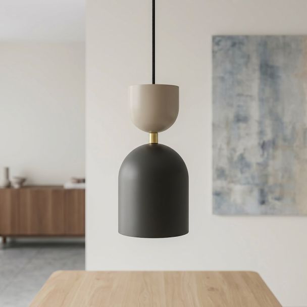 EMIBIG 1738/1 GAUDI 1 BLACK MOKKA Lampa wisząca