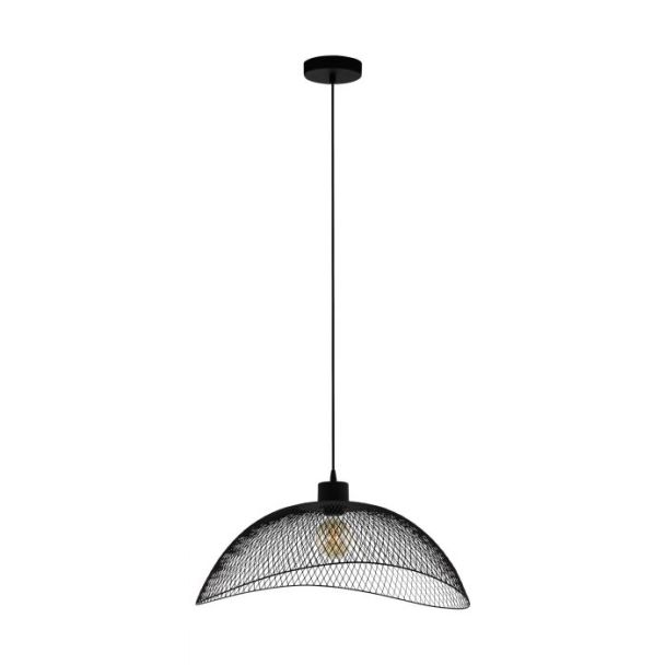 EGLO 43305 LAMPA POMPEYA OPRAWA WISZĄCA HL/1 E27 570X540 SCHWARZ POMPEYA