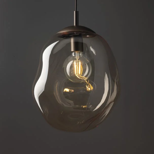 TK-LIGHTING 11324 LAVA L BROWN LAMPA WISZĄCA 1XE27