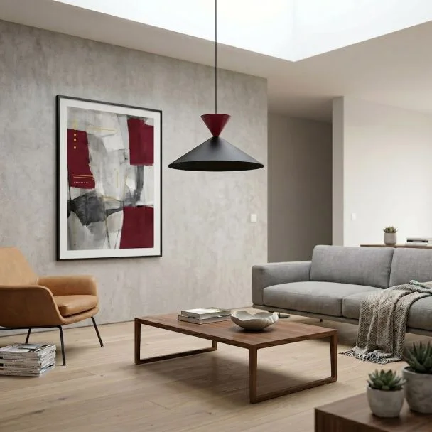 EMIBIG 1744/1M RALF 1M BL BURGUNDY Lampa wisząca