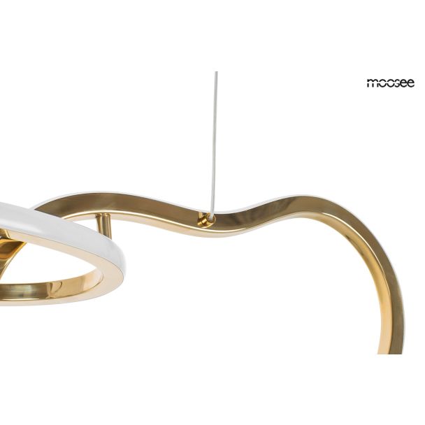 MOOSEE MSE1501100203 lampa wisząca JAZZ 3 złota